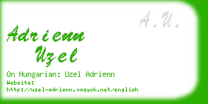 adrienn uzel business card